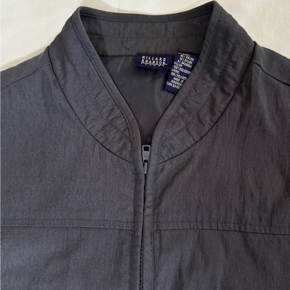 Hillard & Hanson Gray Quilted Vest with Stand-Up Collar - Picture 10 of 11